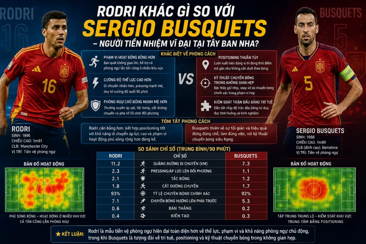 Rodri – Bộ Não Tuyến Giữa: Bí Quyết Điều Tiết Nhịp Độ và Kiểm Soát Trận Đấu Đỉnh Cao