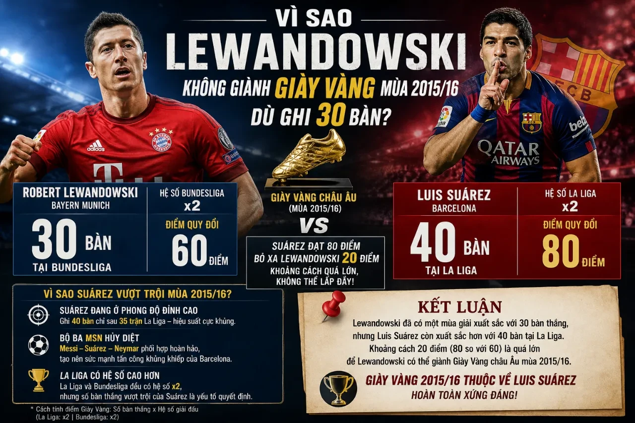 Hình ảnh Lewandowski thi đấu quyết tâm trong màu áo Bayern Munich mùa giải 2015-2016