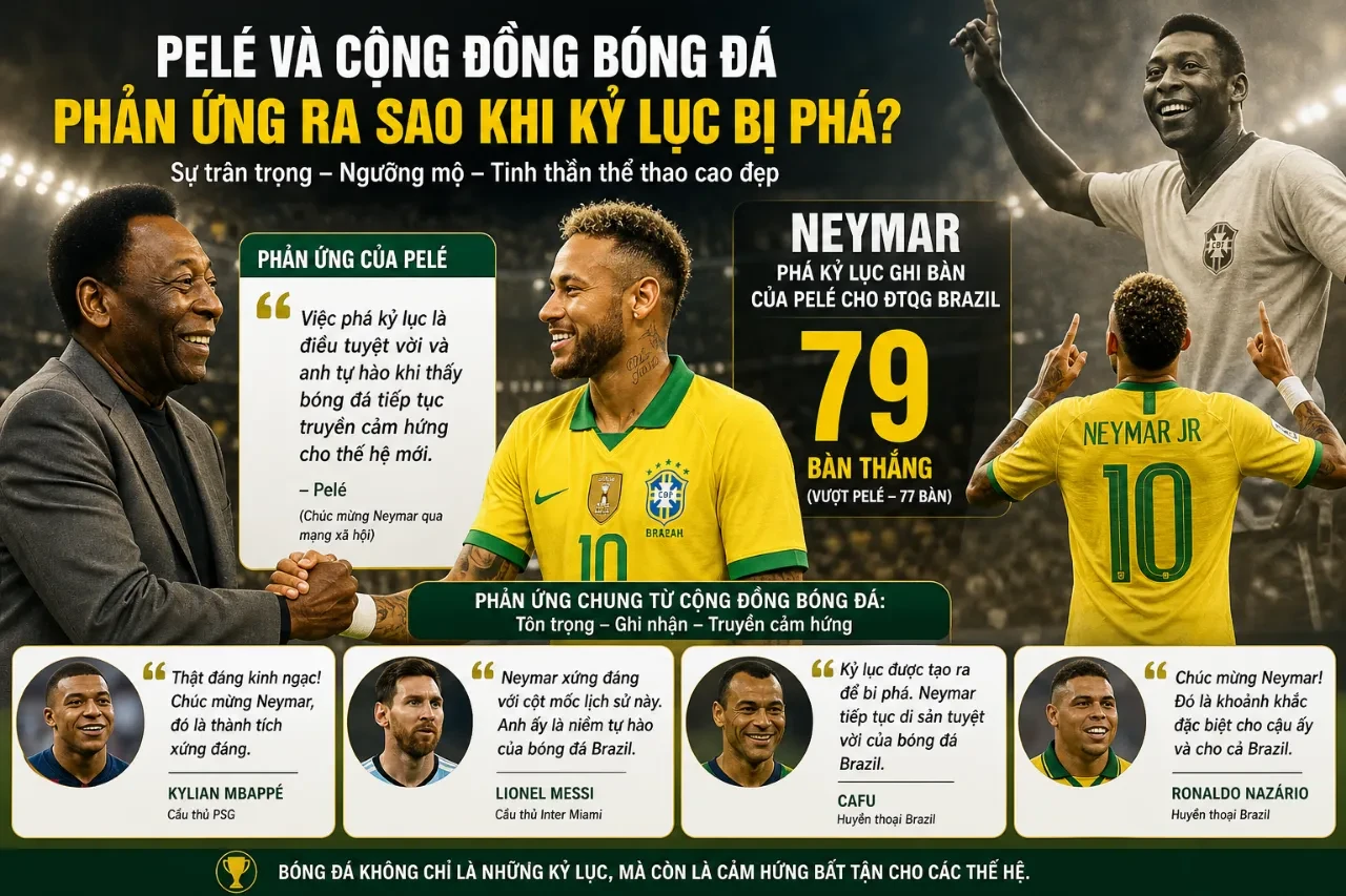 Neymar Phá Kỷ Lục Ghi Bàn Của Pelé: Chân Sút Vĩ Đại Nhất Lịch Sử Đội Tuyển Brazil Với 79 Bàn