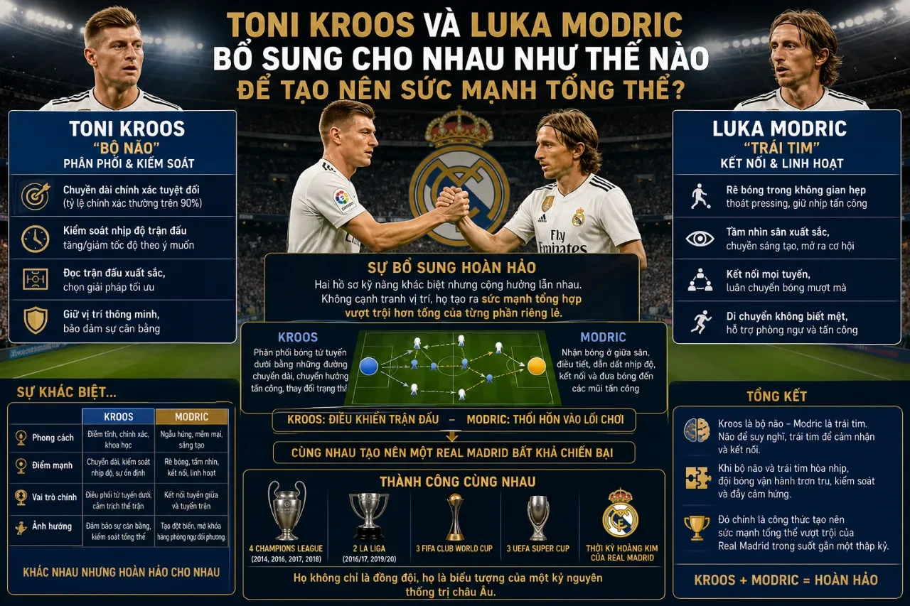 Vì Sao Bộ Ba Tiền Vệ Casemiro – Kroos – Modric Là Tam Giác Quỷ Vĩ Đại Nhất Lịch Sử Real Madrid?