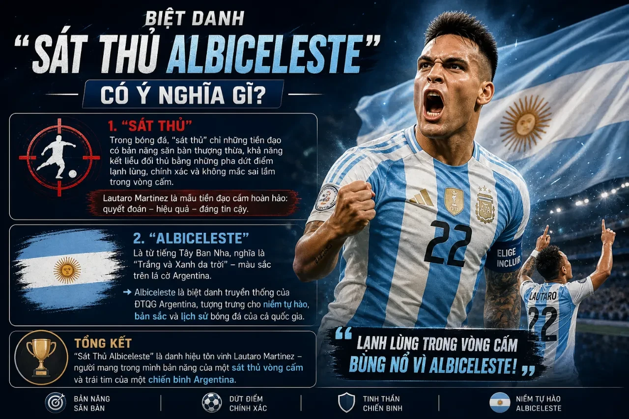 Lautaro Martinez – Sát Thủ Albiceleste: Hành Trình Ghi Dấu Tên Mình Trong Lịch Sử Đội Tuyển Argentina