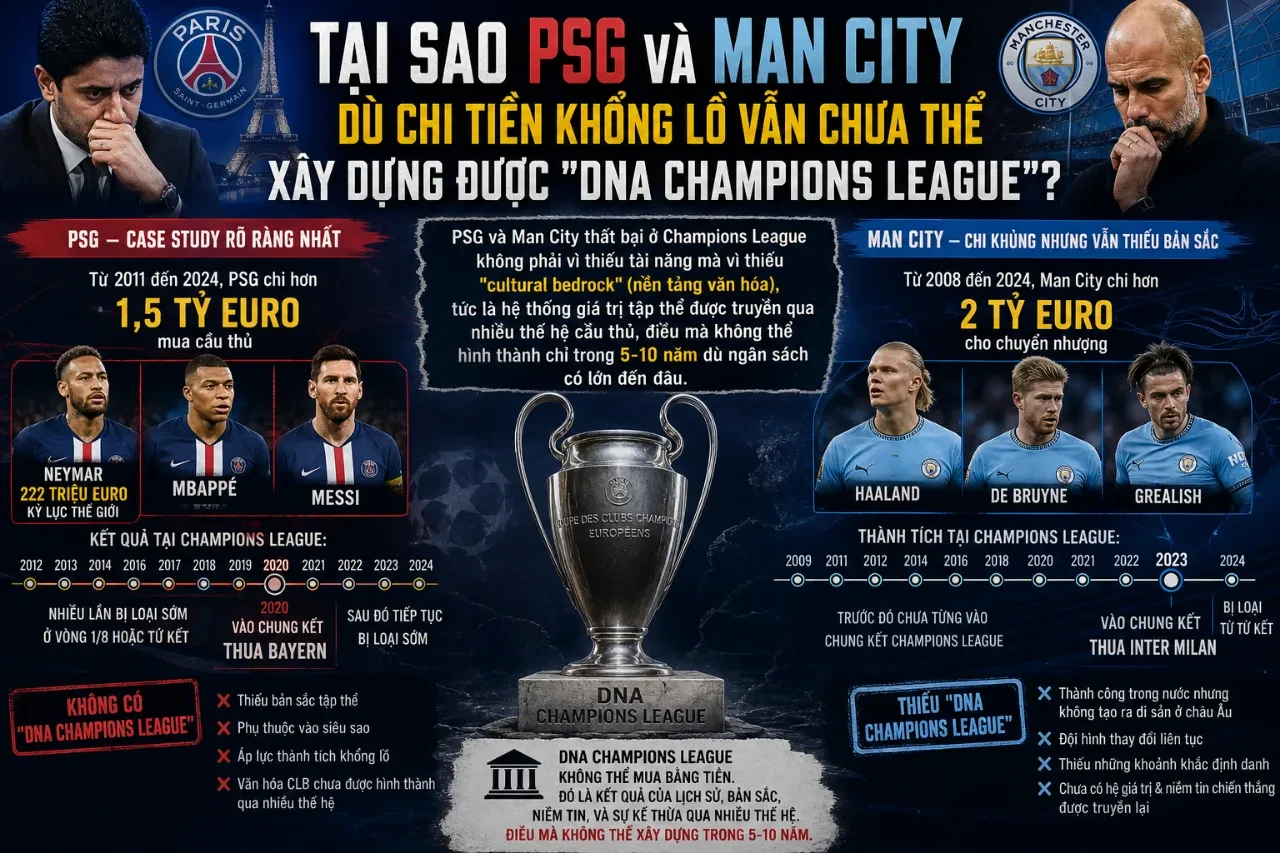 Sân vận động Santiago Bernabéu huyền thoại với bầu không khí cuồng nhiệt làm nên vũ khí tinh thần đắc lực của kền kền trắng