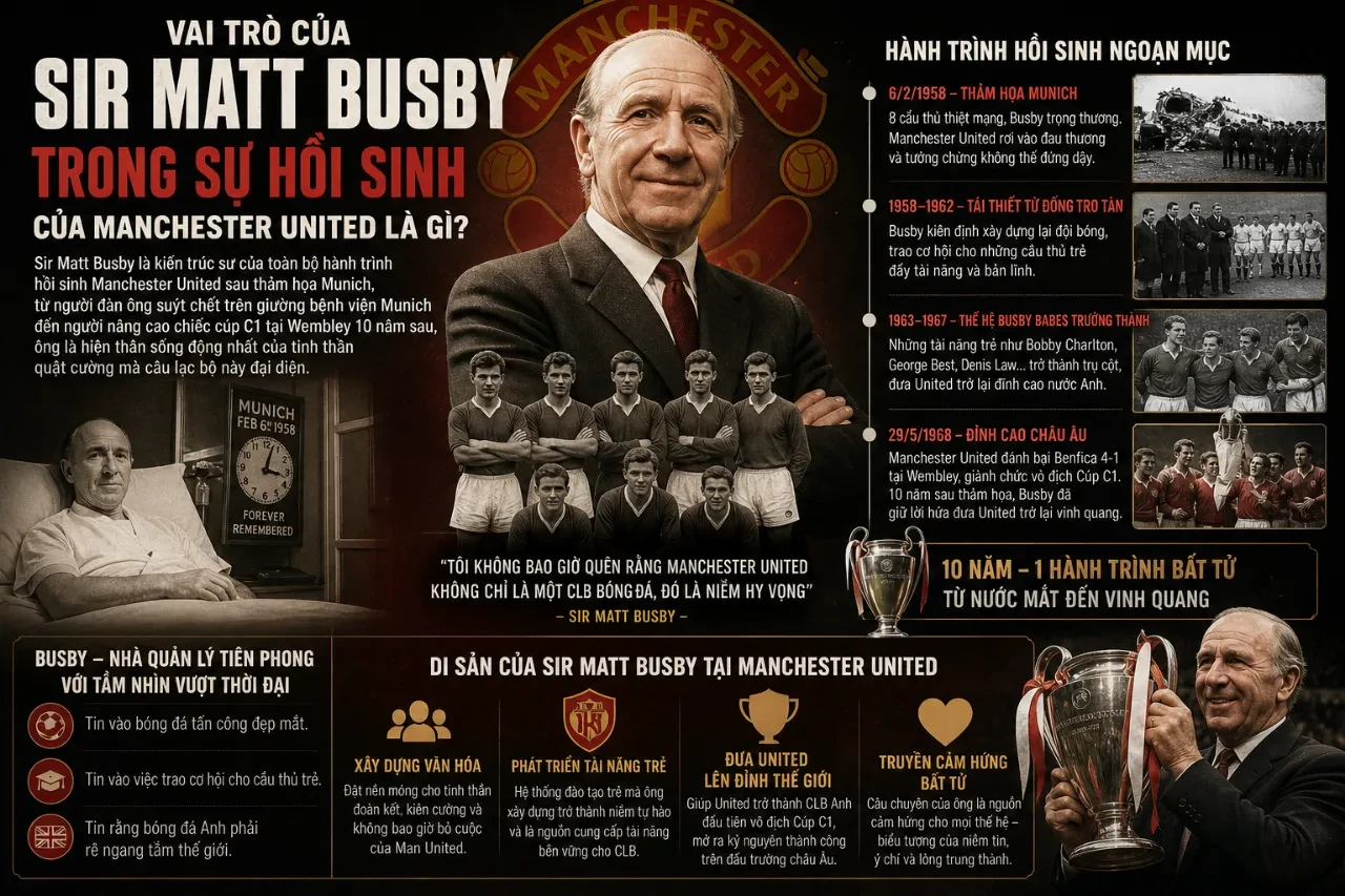 Vai Trò Của Sir Matt Busby Trong Sự Hồi Sinh Của Manchester United Là Gì?
