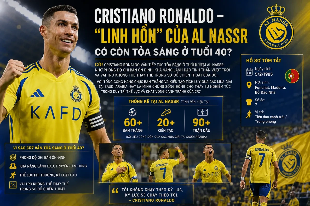 Cristiano Ronaldo – Linh Hồn Của Al Nassr