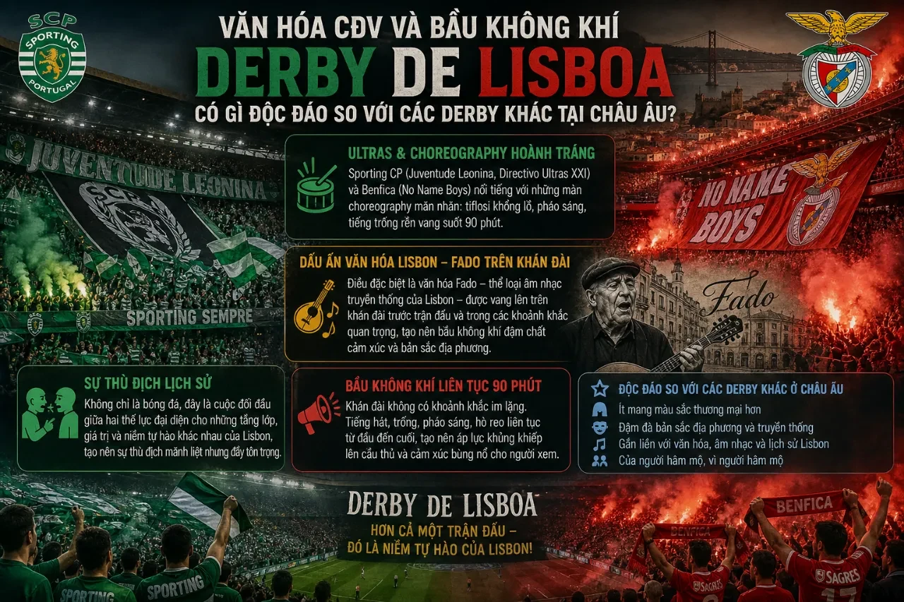 Văn Hóa CĐV Và Bầu Không Khí Derby de Lisboa