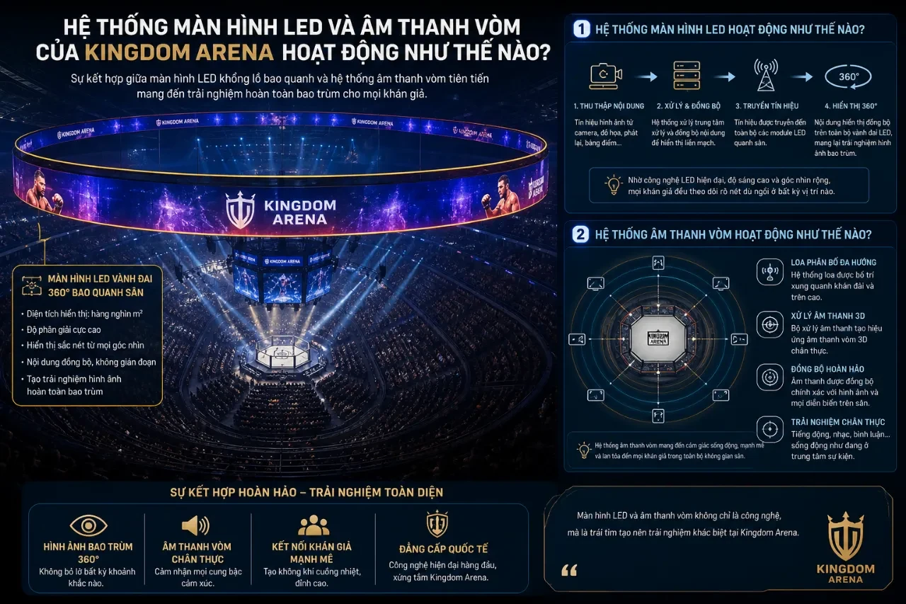 Khám Phá Kingdom Arena – Thánh Địa Công Nghệ Hiện Đại Đạt Kỷ Lục Guinness Của Al Hilal