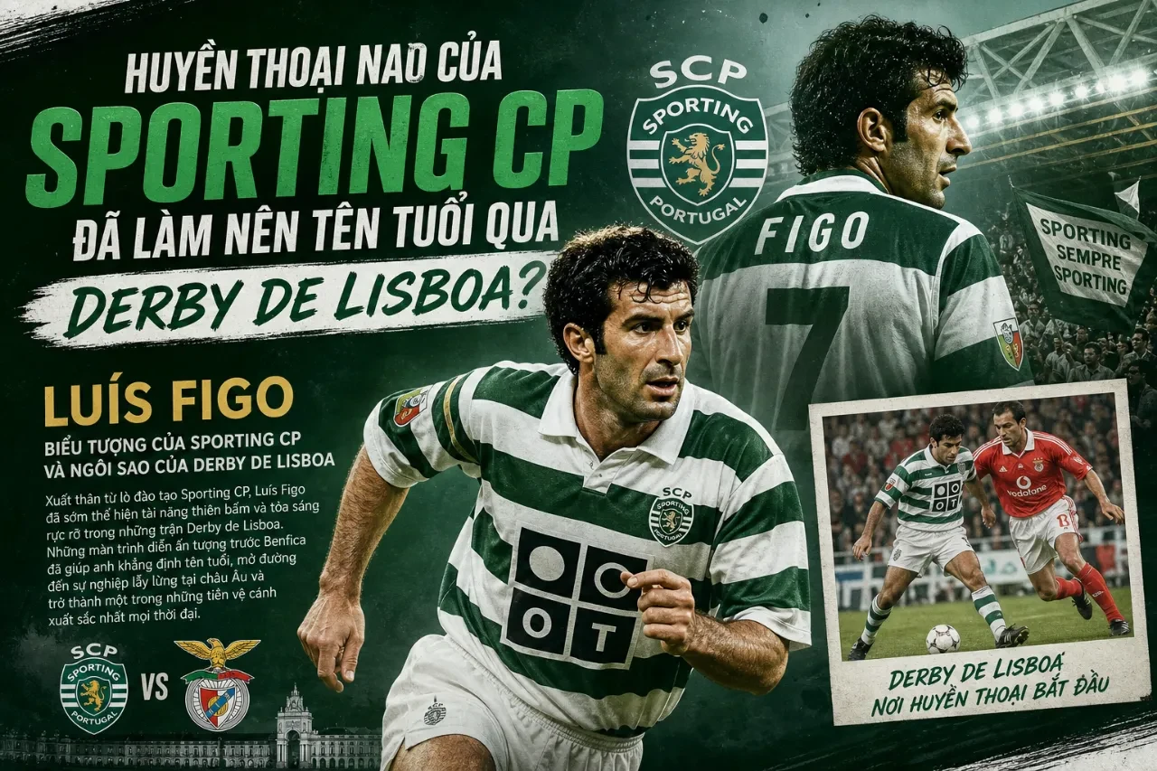 Huyền Thoại Nào Của Sporting CP Đã Làm Nên Tên Tuổi Qua Derby de Lisboa?