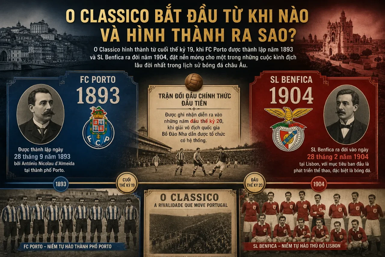 Hình ảnh hai đội bóng Benfica và FC Porto thi đấu quyết liệt trong trận Siêu Kinh Điển Bồ Đào Nha