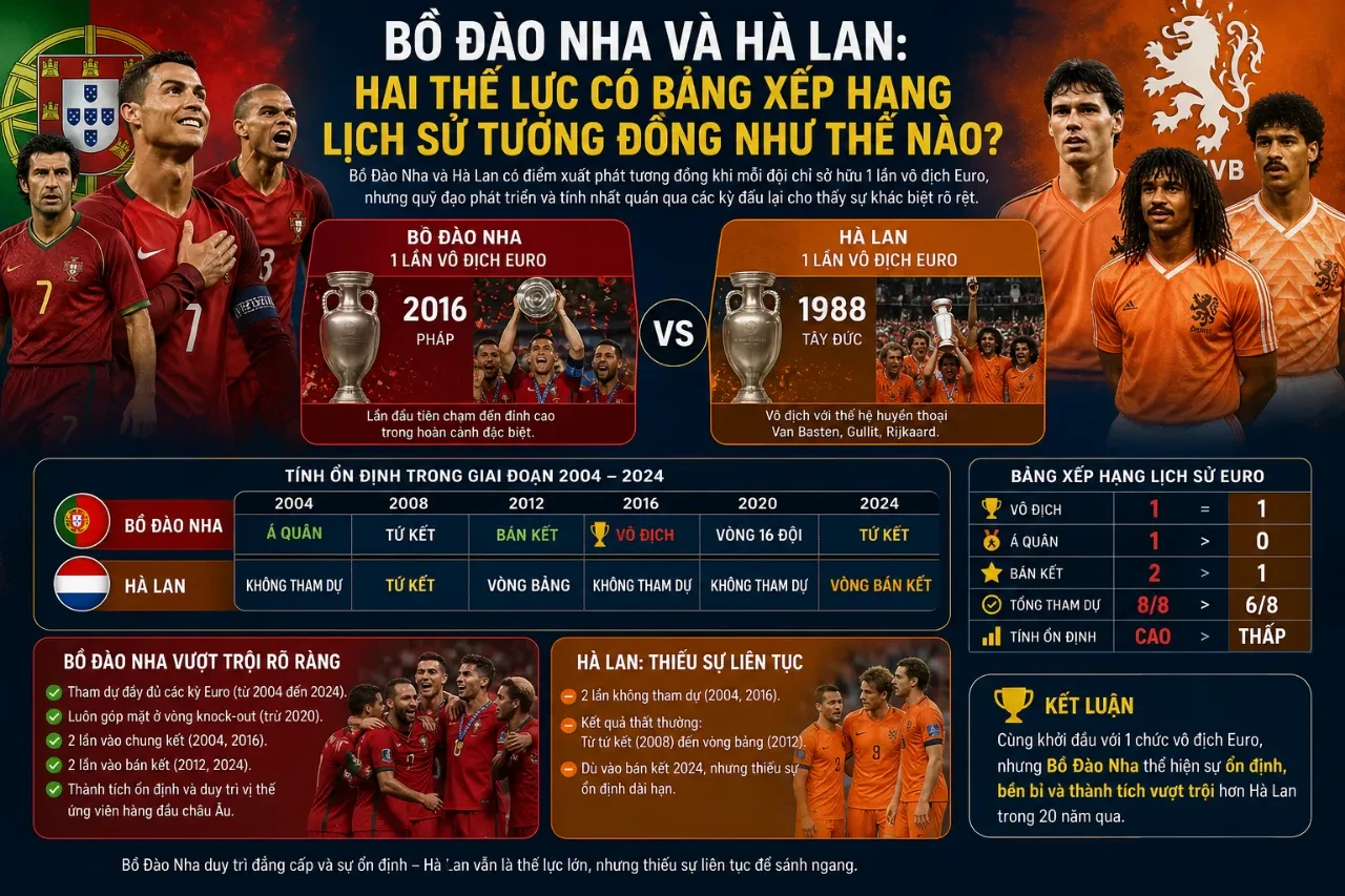 Giải Mã Bảng Xếp Hạng Euro: Thống Kê Thành Tích & Hành Trình Tranh Vương Miện Của Các Đội Tuyển