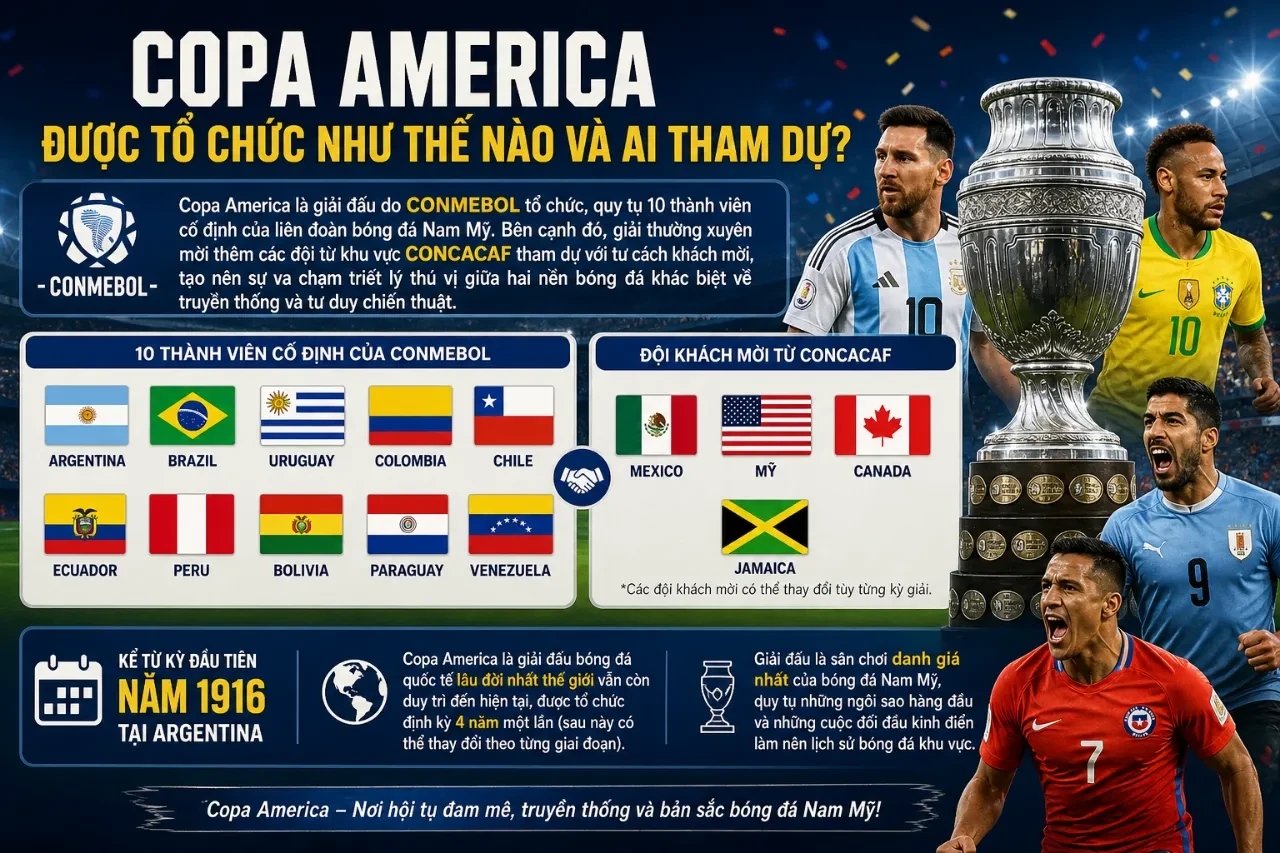 Giải Mã Triết Lý Bóng Đá & Văn Hóa Cổ Vũ Của Từng Quốc Gia Tham Dự Copa America