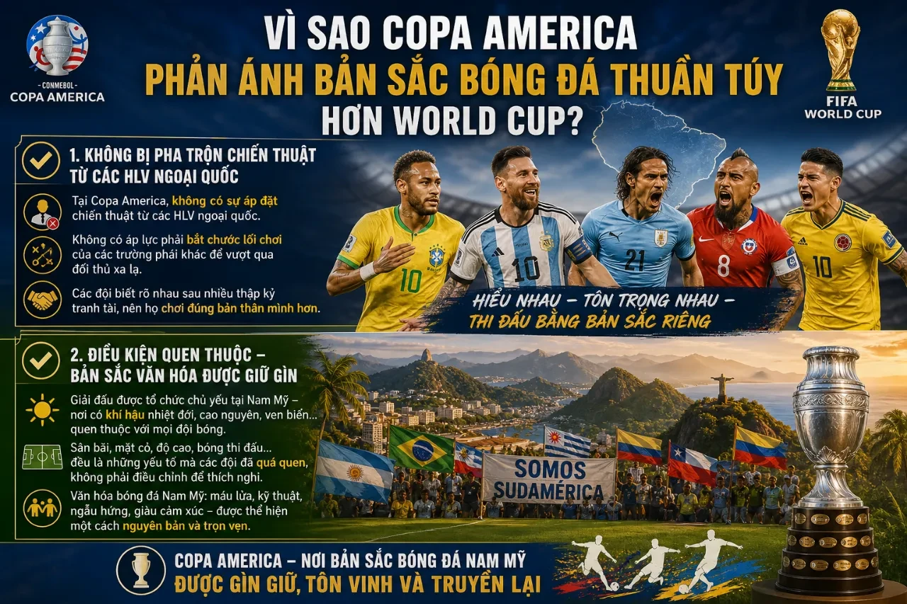 Các cầu thủ thi đấu lăn xả trên sân cỏ Copa America thể hiện DNA bóng đá thuần khiết