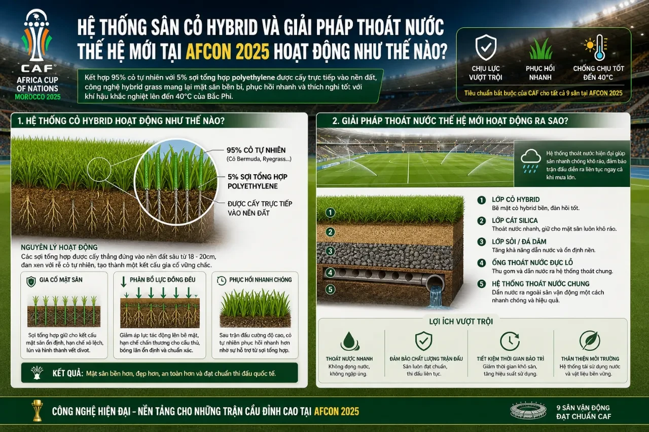 Giải Mã 9 Đấu Trường AFCON 2025: Công Nghệ Thi Công Đột Phá, Kiến Trúc Bản Sắc và Bầu Không Khí Khán Đài Cuồng Nhiệt