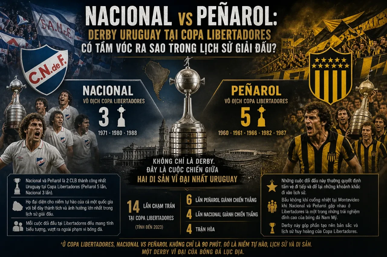 Siêu Đại Chiến Derby Nam Mỹ Tại Copa Libertadores: Những Cuộc Thư Hùng Rực Lửa Nhất Lịch Sử