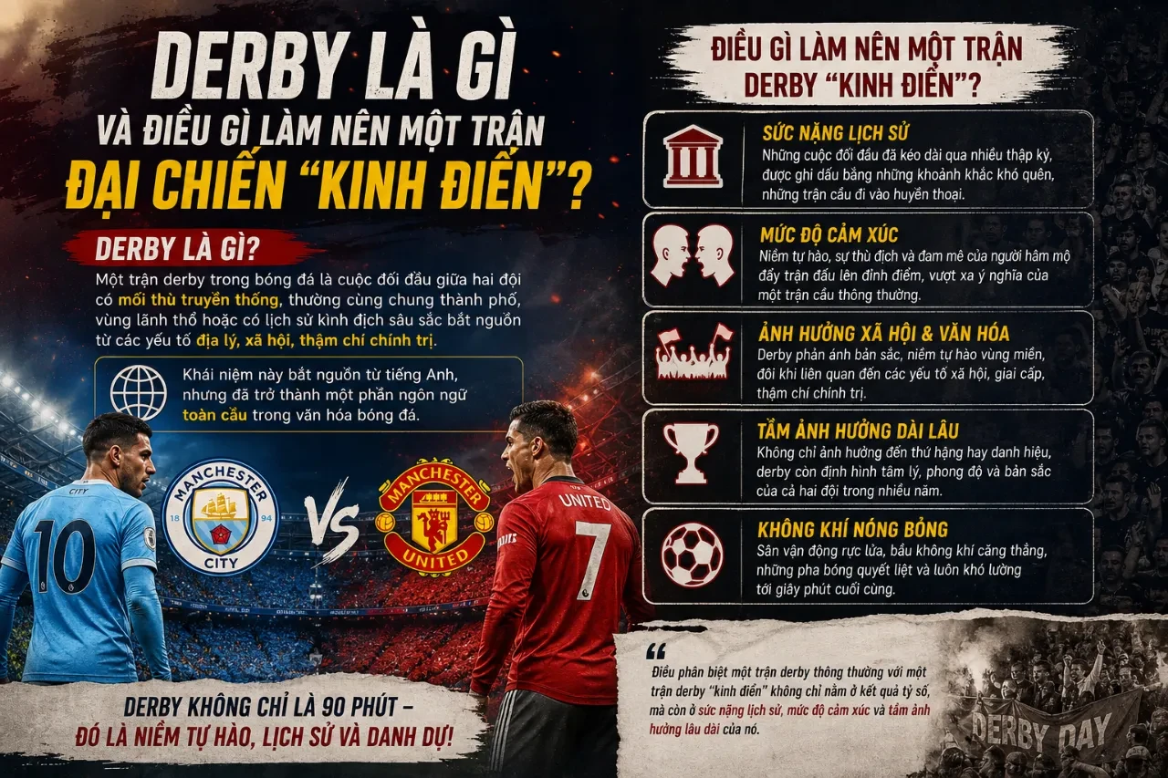 Điểm Danh Những Trận Derby & Đại Chiến Kinh Điển Tại Sân Olympic: Từ Kình Địch Đến Huyền Thoại