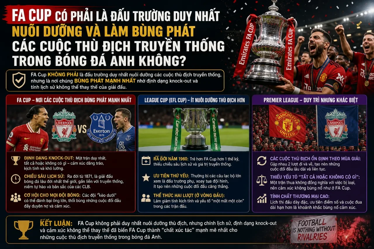 Sức nóng của FA Cup trong văn hóa bóng đá Anh