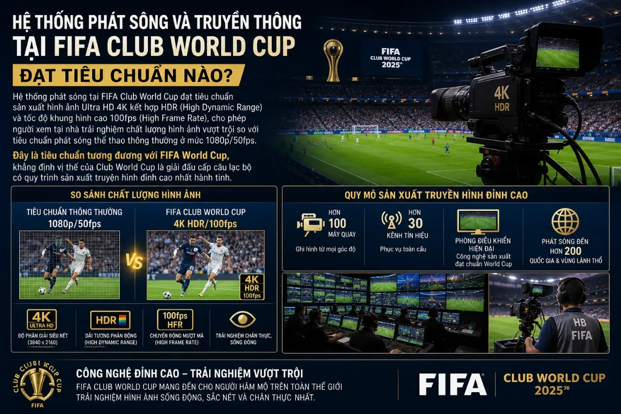 Khám Phá Cơ Sở Hạ Tầng và Công Nghệ Đỉnh Cao Tại Các Kỳ FIFA Club World Cup: Từ Sân Đấu Đến Trí Tuệ Nhân Tạo