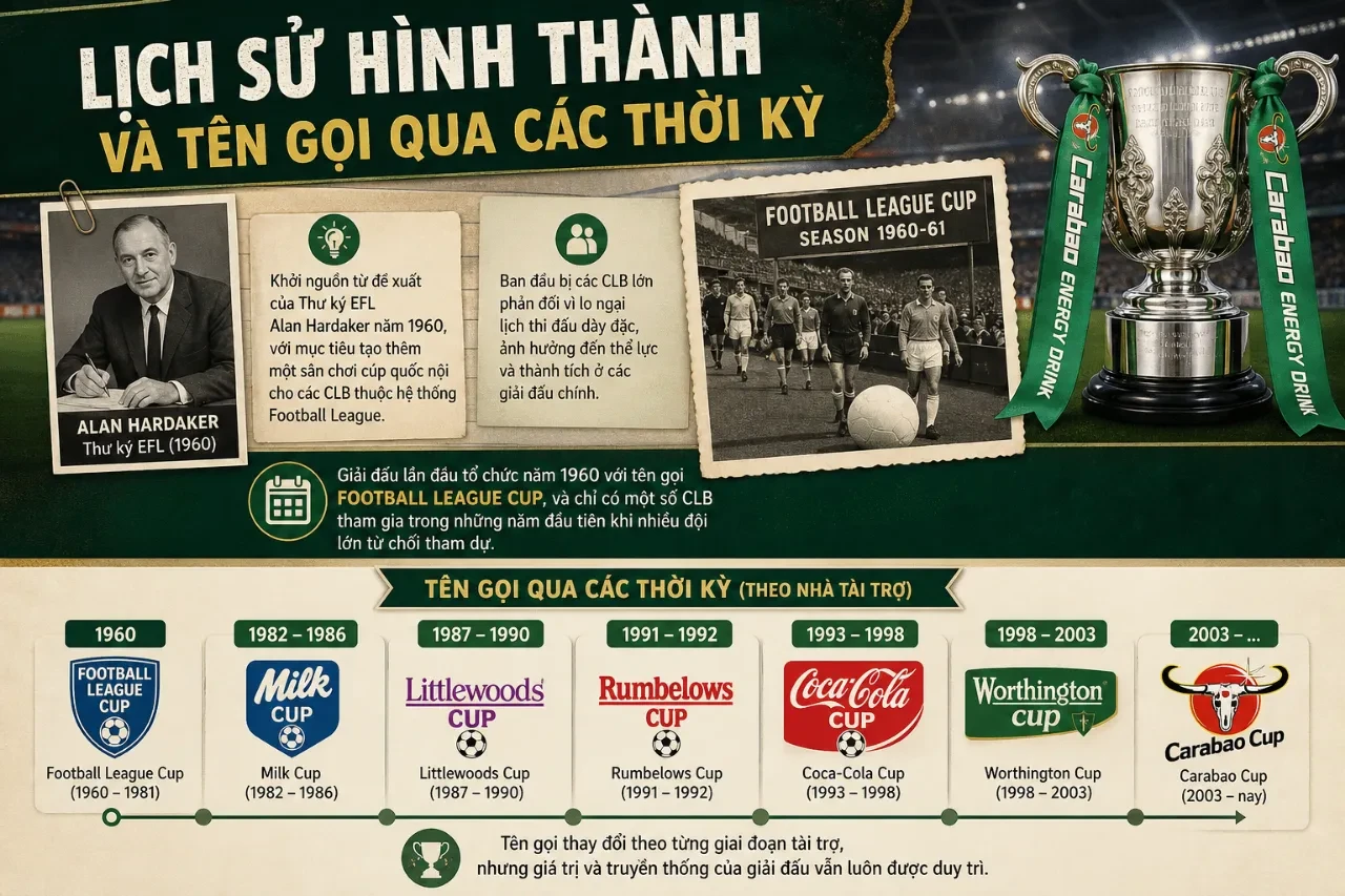 Chiếc cúp Liên đoàn Anh mang thiết kế cổ điển được trưng bày tại phòng truyền thống