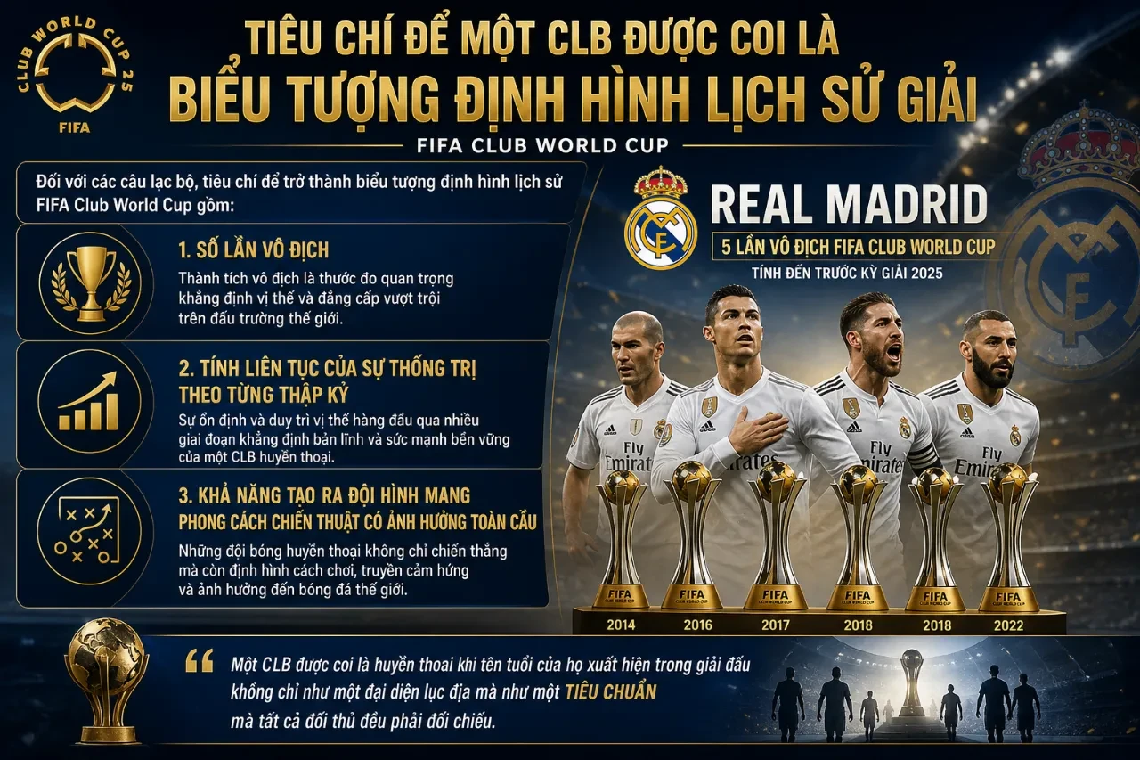 Top Những Huyền Thoại Và Biểu Tượng Bất Tử Đã Định Hình Lịch Sử FIFA Club World Cup