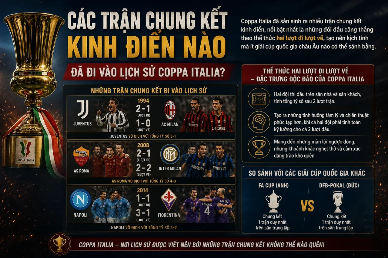 Khán đài rực rỡ sắc màu của cổ động viên bóng đá trong trận chung kết cúp quốc gia Ý
