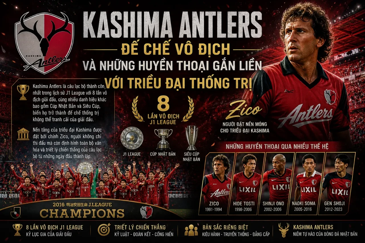 Bức phù điêu vinh danh ban huấn luyện và cầu thủ Kashima Antlers tại phòng truyền thống