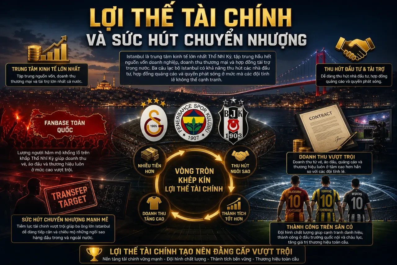 Lợi Thế Tài Chính Và Sức Hút Chuyển Nhượng
