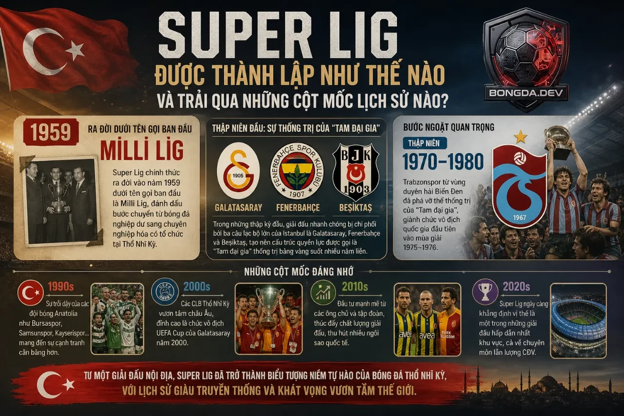 Sân vận động cuồng nhiệt trong một trận đấu đỉnh cao thuộc giải vô địch quốc gia Super Lig Thổ Nhĩ Kỳ