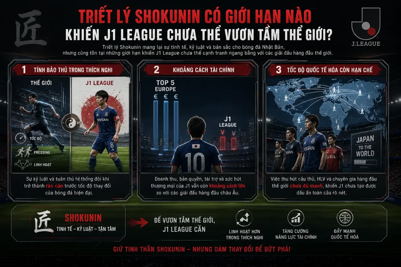 Khám Phá Triết Lý Shokunin và Bản Sắc Địa Phương Tạo Nên Sức Mạnh J1 League