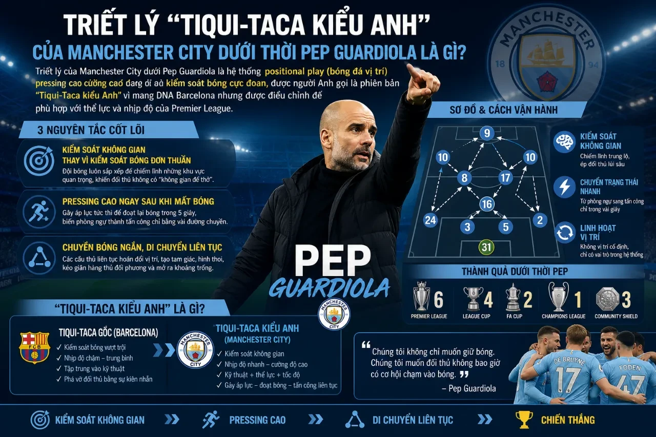 Giải Mã Triết Lý Bóng Đá Và Bản Sắc Văn Hóa Của Các Gã Khổng Lồ Premier League