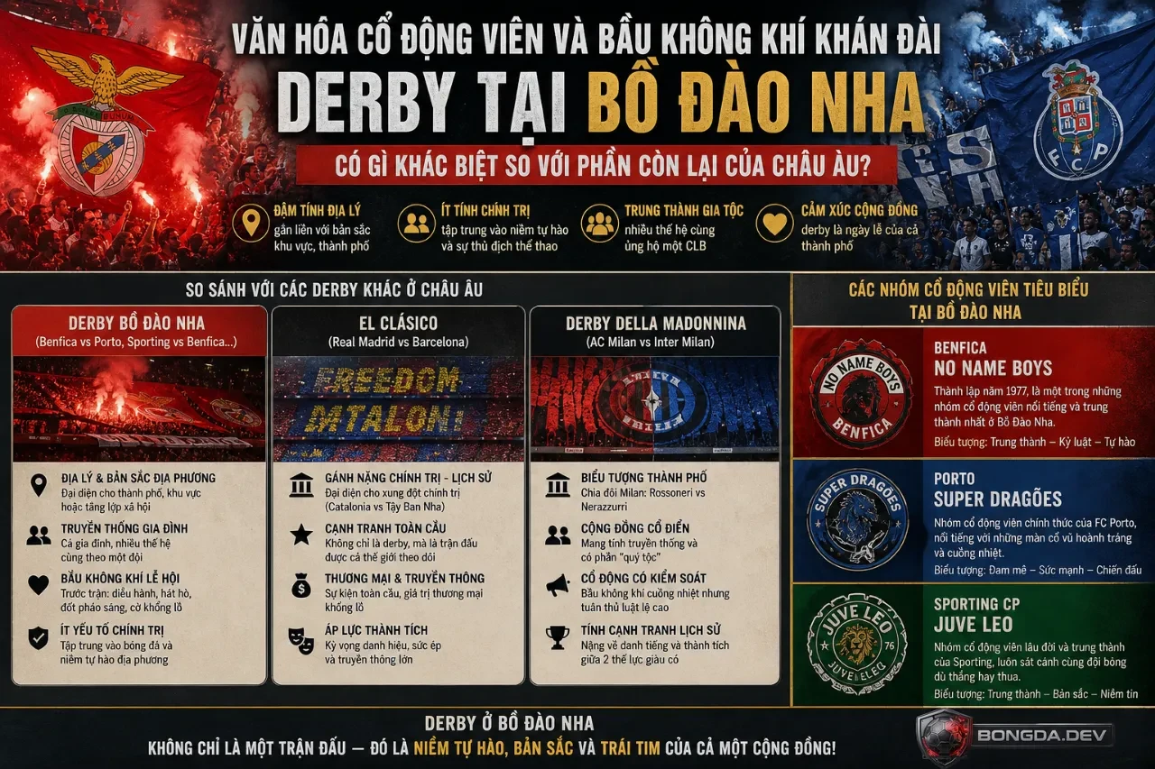 Top 10 Trận Derby Kinh Điển Nhất Primeira Liga: O Clássico và Lisbon Derby Đỉnh Cao